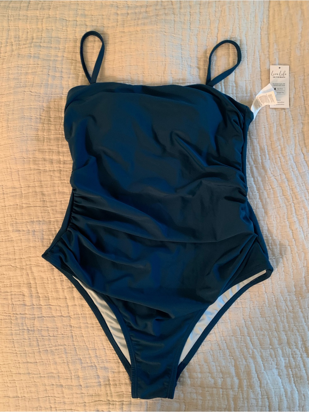Classic  Women’s One-Piece Swimsuit with Adjustable Straps